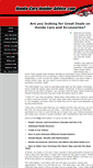 Mobile Screenshot of honda-cars-insider-advice.com